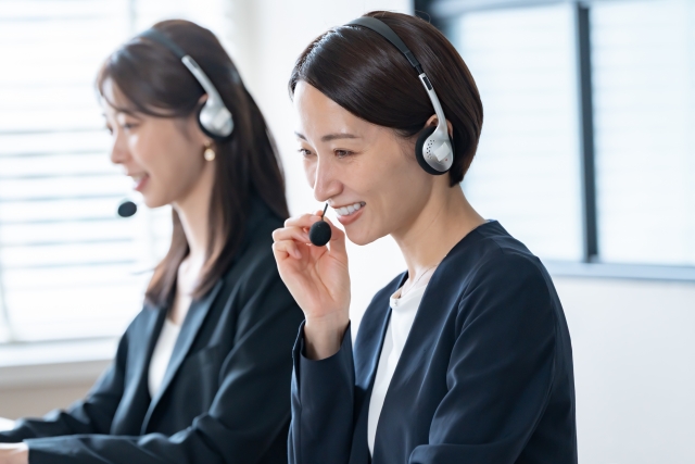 オペレーターの女性